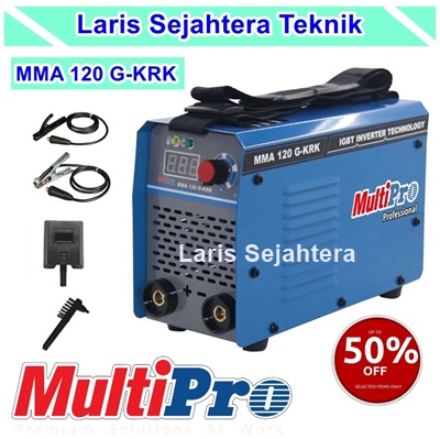 Jual Mesin Las MultiPro MMA 120 G-KRK IGBT Single Phase Di Jakarta Utara