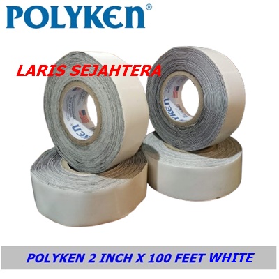 Jual Wrapping Tape Polyken Putih 2 Inch x 100 Feet Termurah Di Sidoarjo