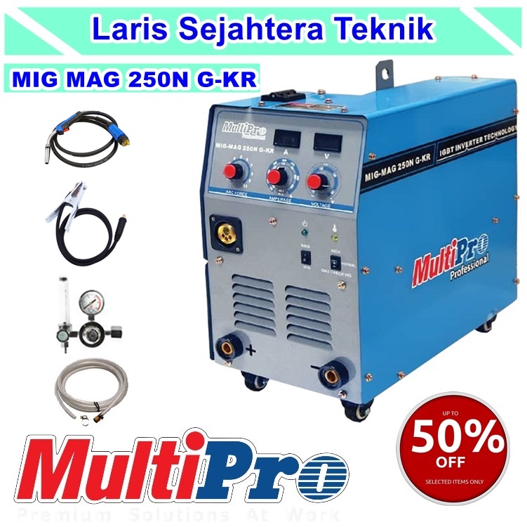 Jual Mesin Las CO2 Multipro MIG MAG 250N G-KR Di Jakarta Utara