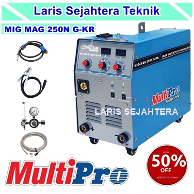 Jual Mesin Las CO2 Multipro MIG MAG 250N G-KR Di Jakarta Timur