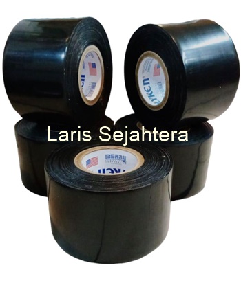 Jual Polyken Wrapping Tape 4 Inch x 100 Feet Hitam Di Tandjungselor
