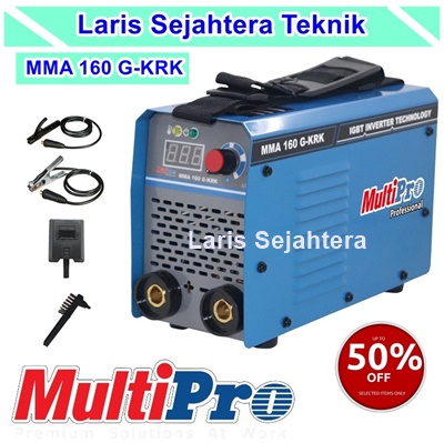 Jual Mesin Las MultiPro MMA 160 G-KRK IGBT Single Phase Di Karawang