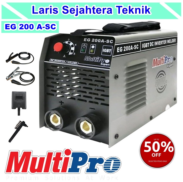 Jual Mesin Las MultiPro 450 Watt EG 200 A-SC Di Tangerang Selatan