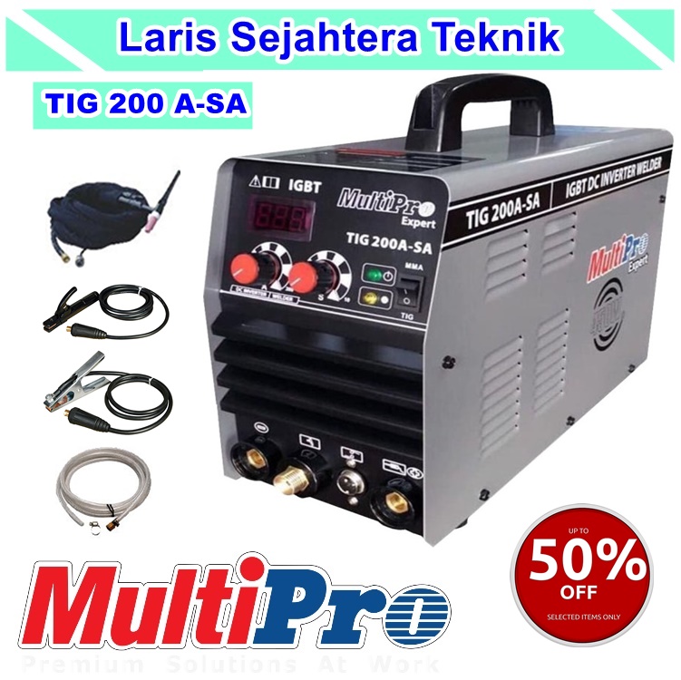 Jual Mesin Las Argon 450 Watt MultiPro TIG 200 A-SA Di Jakarta Barat