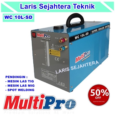 Jual Super Cooler Water Cooler MultiPro WC 10L-SD Mesin Las Tig Di Jakarta Barat